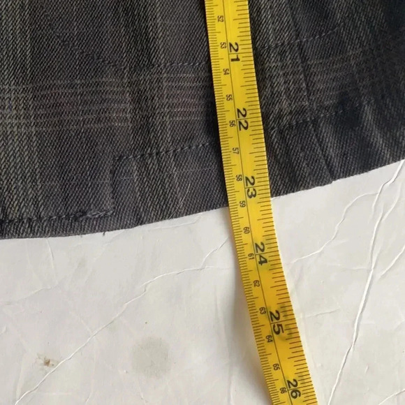 Ruff hewn charcoal plaid blazer 100% cotton NWT Women’s size M - Picture 8 of 12